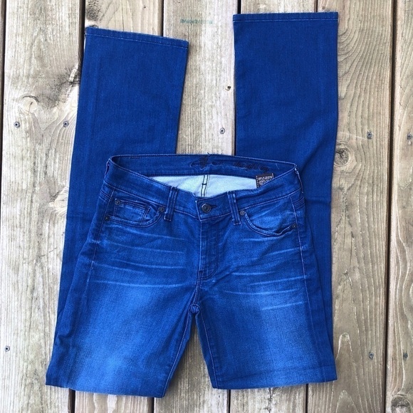 Seven for all mankind skinny jeans 7FAMK size 27 - Picture 1 of 5